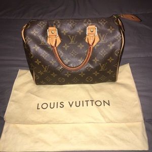 Authentic Louis Vuitton Speedy 25